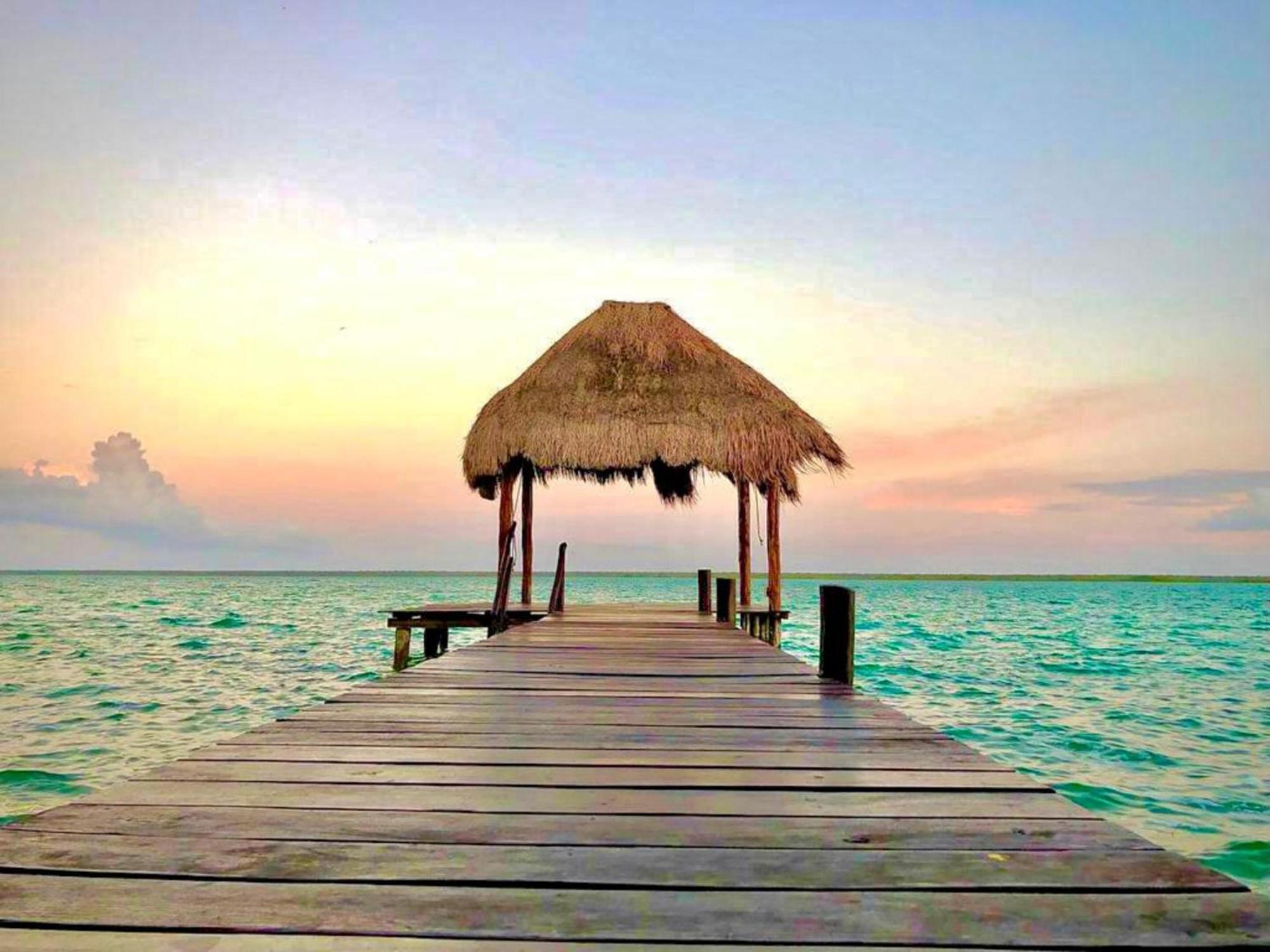 Cabaña Sofía Bacalar Exterior foto