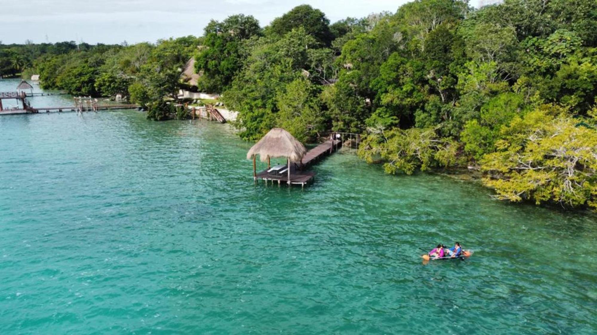 Cabaña Sofía Bacalar Exterior foto